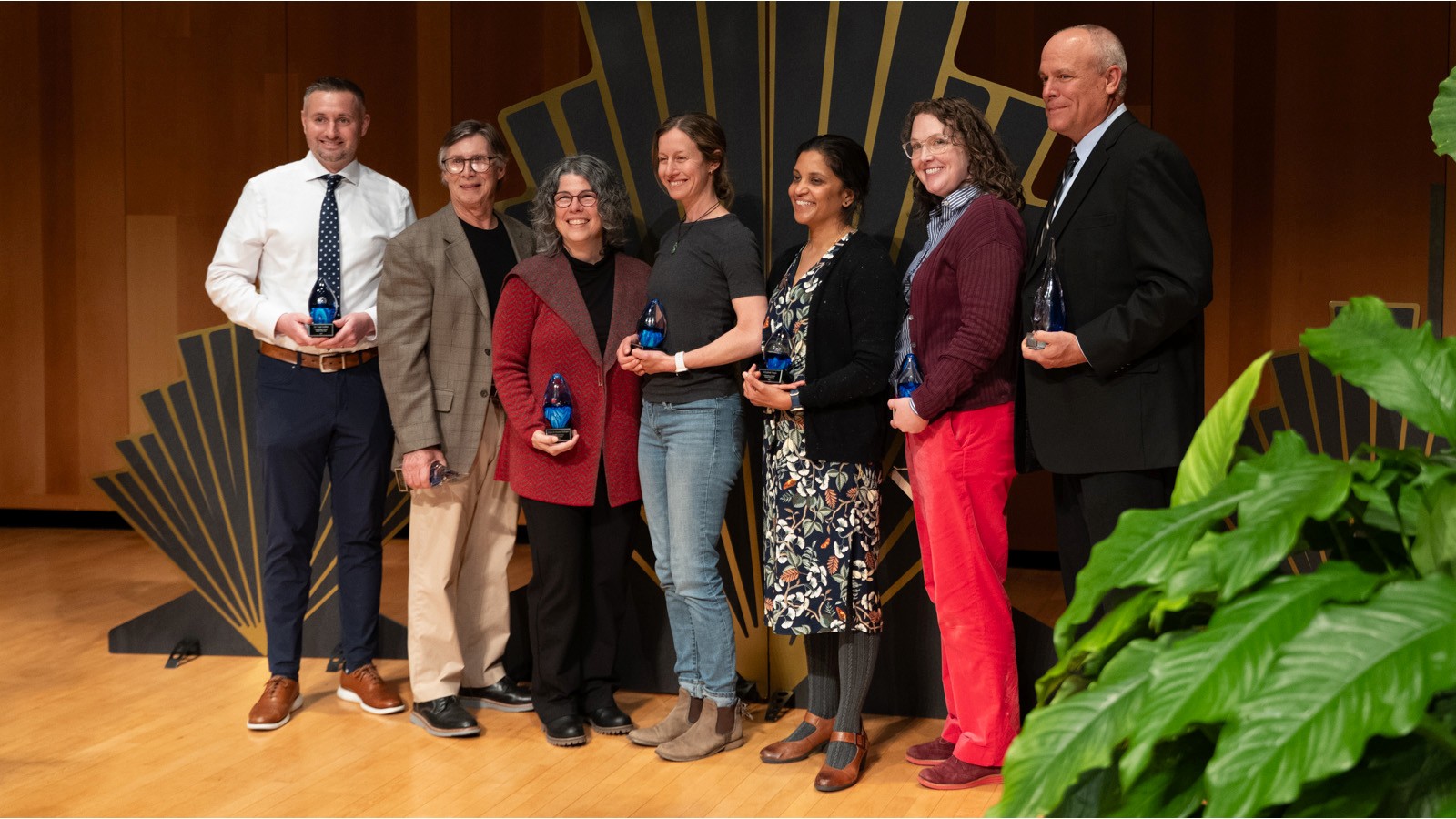 Image shows the 2026 cohort of faculty award winners